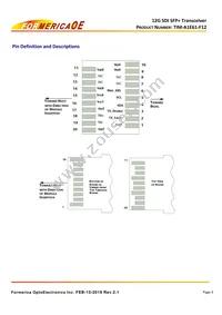 TIM-A1E61-F12 Datasheet Page 3