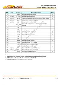 TIM-A1E61-F12 Datasheet Page 4