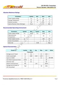 TIM-A1E61-F12 Datasheet Page 5