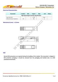 TIM-A1E61-F12 Datasheet Page 6