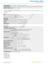 TIM320-1131000 Datasheet Page 3