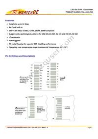 TIN-A1EO1-F15 Datasheet Page 2