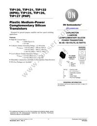 TIP127 Datasheet Cover