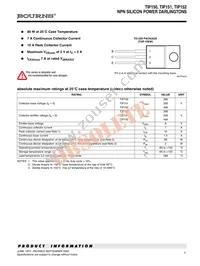 TIP152-S Datasheet Cover