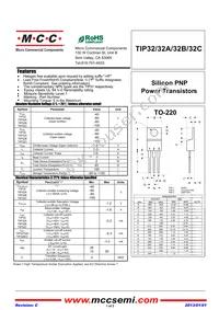 TIP32A-BP Datasheet Cover