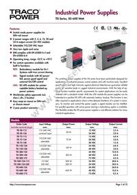 TIS 600-124 UDS Datasheet Cover