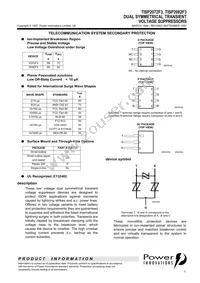 TISP2082F3DR-S Datasheet Cover