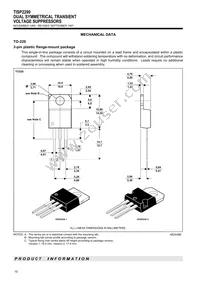 TISP2290-S Datasheet Page 10