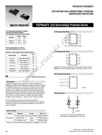 TISP3082F3DR-S Datasheet Cover