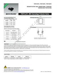 TISP3180F3DR-S Datasheet Cover