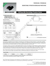 TISP4070L3BJR-S Datasheet Cover