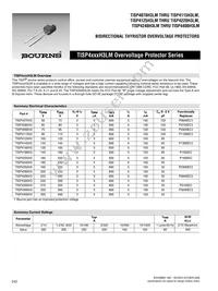 TISP4290H3LMR-S Datasheet Cover