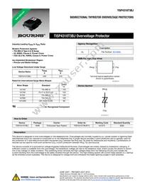 TISP4310T3BJR-S Datasheet Cover