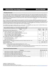 TISP4310T3BJR-S Datasheet Page 2