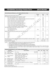 TISP4360H3BJR Datasheet Page 2