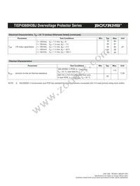 TISP4360H3BJR Datasheet Page 3