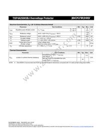 TISP4A250H3BJR-S Datasheet Page 3