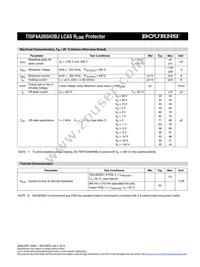 TISP4A265H3BJR-S Datasheet Page 3