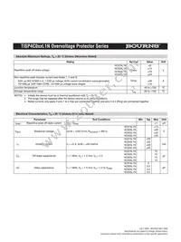 TISP4C035L1NR-S Datasheet Page 2