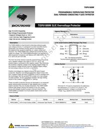 TISP61089MDR-S Datasheet Cover