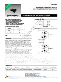 TISP61089QBDR-S Datasheet Cover