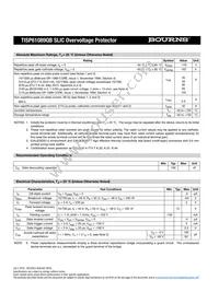 TISP61089QBDR-S Datasheet Page 2