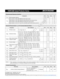 TISP61089SDR-S Datasheet Page 3