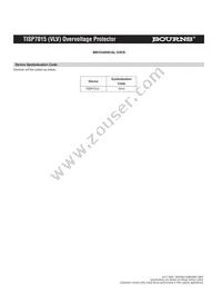 TISP7015DR-S Datasheet Page 4