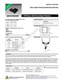TISP7015L1DR-S Datasheet Cover