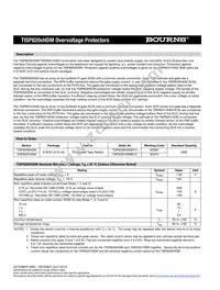 TISP8201HDMR-S Datasheet Page 2