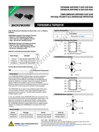 TISP8201MDR-S Datasheet Cover