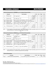 TISP8201MDR-S Datasheet Page 4