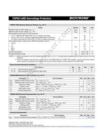 TISP8211MDR-S Datasheet Page 3