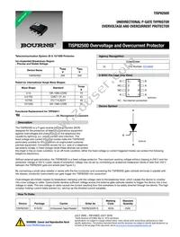 TISP8250DR-S Datasheet Cover