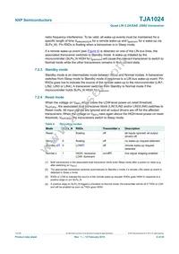 TJA1024HGZ Datasheet Page 8