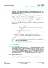 TJA1028T/5V0/20/DZ Datasheet Page 7