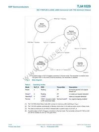 TJA1029T Datasheet Page 6