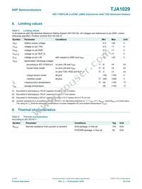 TJA1029T Datasheet Page 10