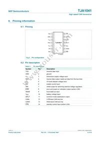 TJA1041T/VM Datasheet Page 4