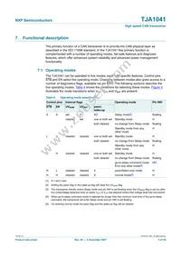TJA1041T/VM Datasheet Page 5