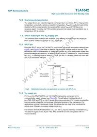 TJA1042T/CM Datasheet Page 7