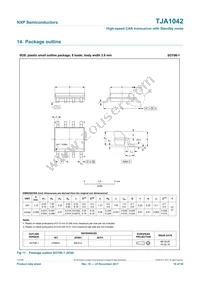 TJA1042T/CM Datasheet Page 16