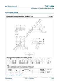 TJA1044VT/3Z Datasheet Page 17