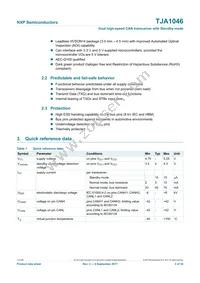 TJA1046TKZ Datasheet Page 2