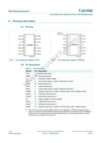 TJA1048T Datasheet Page 5