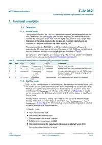 TJA1052IT/1Y Datasheet Page 5