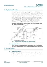 TJA1052IT/1Y Datasheet Page 15