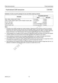 TJA1053T/N1 Datasheet Page 16