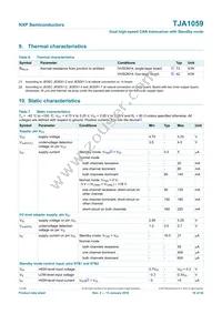 TJA1059TKJ Datasheet Page 10