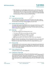 TJA1080ATS/2/T Datasheet Page 23